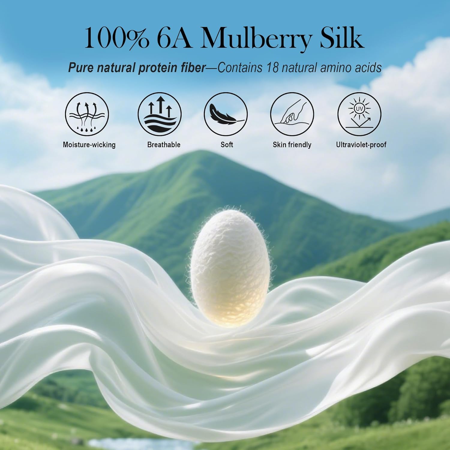 Velvyy Silk Sleep Mask — 22-Momme Mulberry