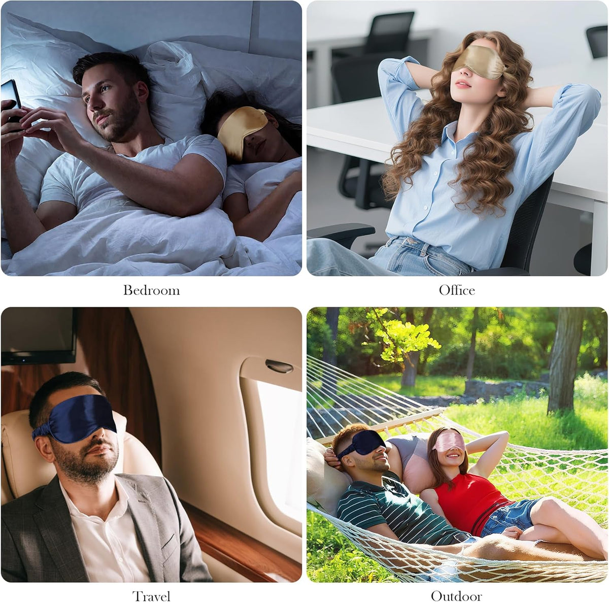 Velvyy Silk Sleep Mask — 22-Momme Mulberry