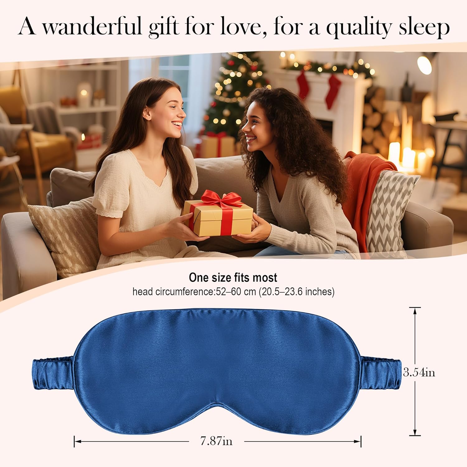 Velvyy Silk Sleep Mask — 22-Momme Mulberry
