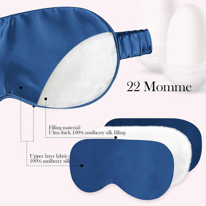 Velvyy Silk Sleep Mask — 22-Momme Mulberry
